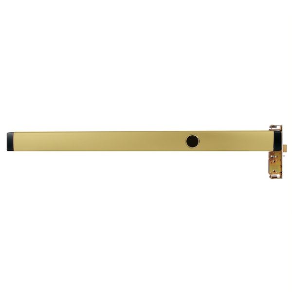 Narrow Mortise Exit Device, Cyl. Dogging, Flat FP, US4, RHR